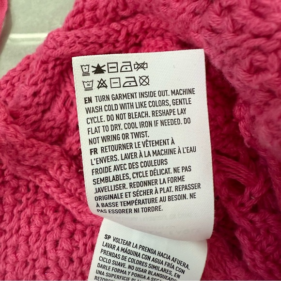 Women’s American Eagle Crochet Tie Front Cami Crop Tank Top Boho Festival XS - Picture 12 of 16